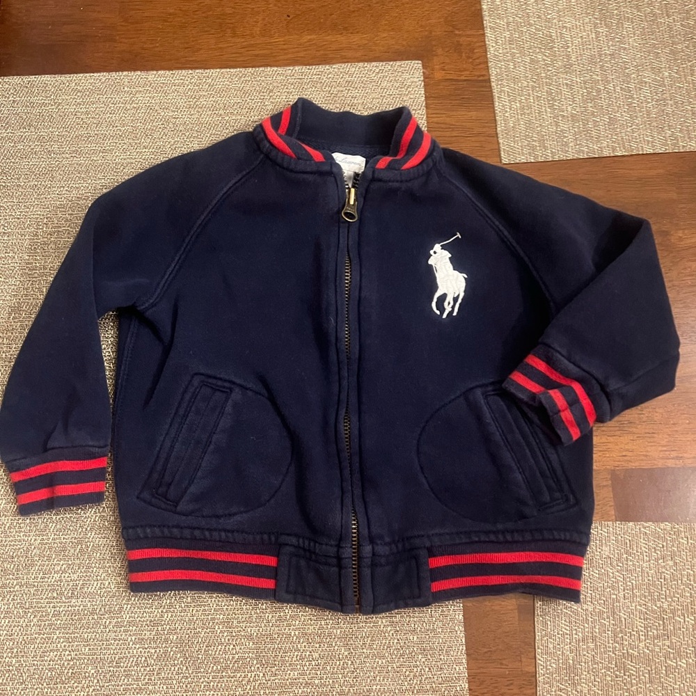 Baby Ralph Lauren sweatshirt by‎ blue and red